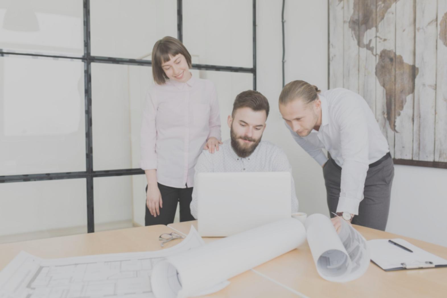 Financial data analysis workspace showing trend charts and budget calculations